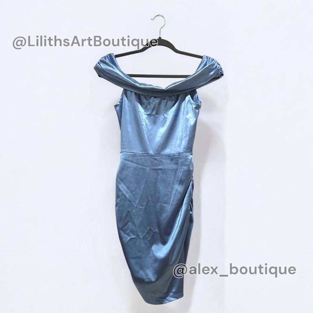 Windsor Princess Stain Bodycon Dress(C029)-Size M for Women - Picture 6 of 13